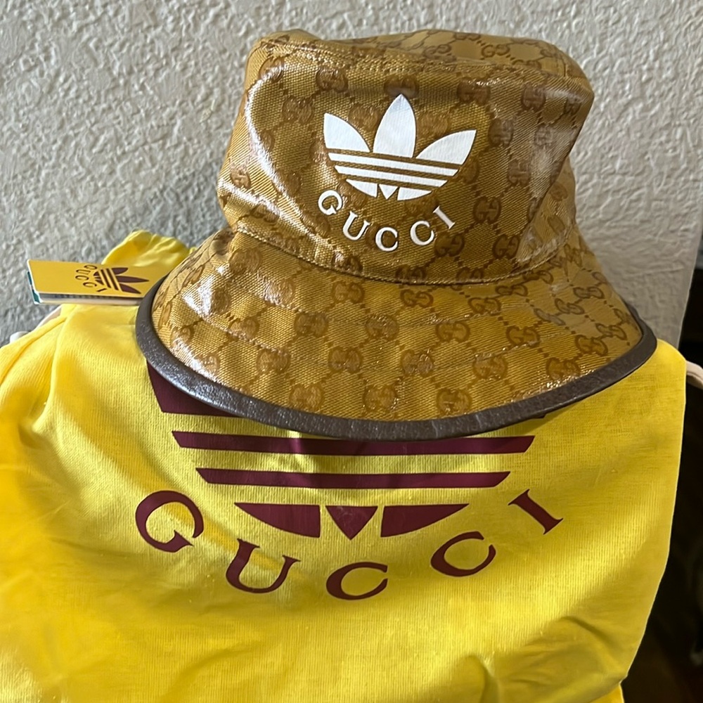 Gucci x adidas bucket hat